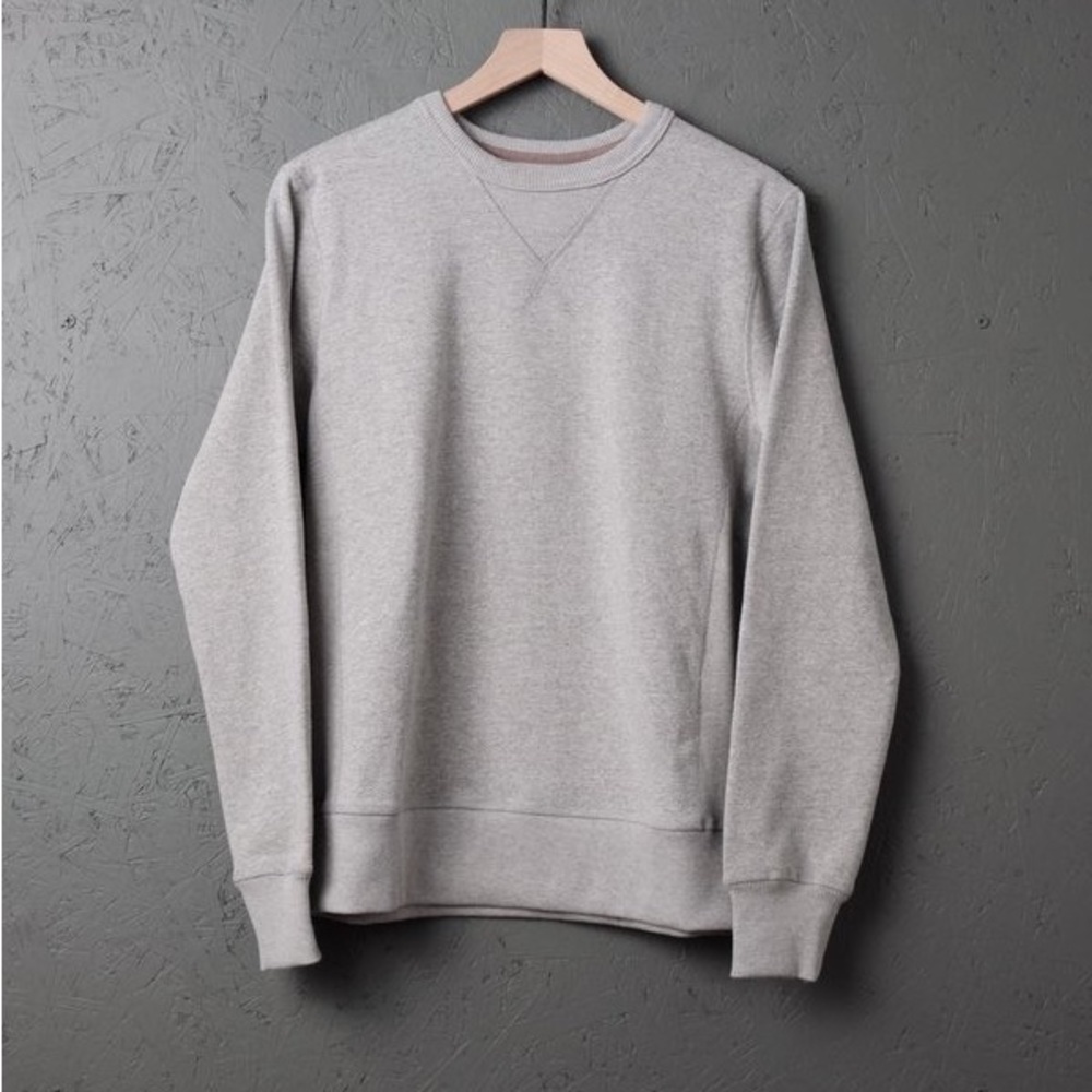 Tellason Grey Crewneck Sweatshirt | Size Small